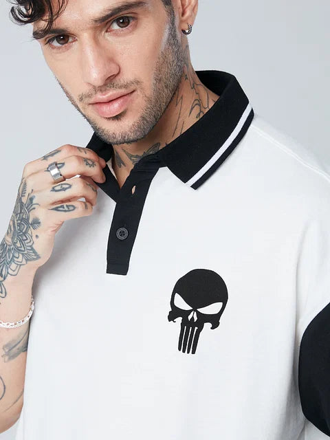Punisher: Logo Oversized Polos