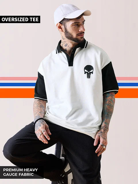 Punisher: Logo Oversized Polos