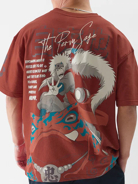 Naruto: Jiraya Oversized T-Shirts