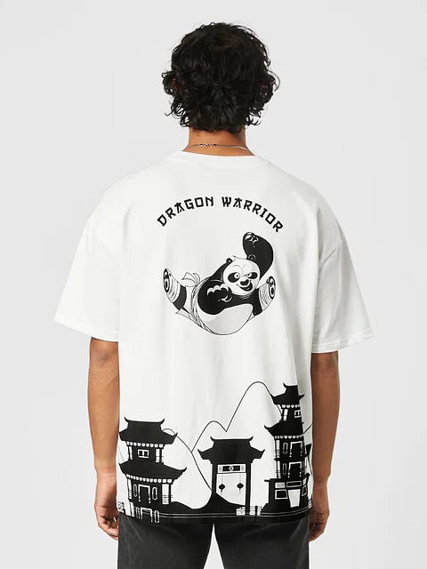 Kung Fu Panda: Dragon Warrior Oversized T-Shirts