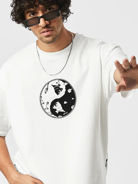 Kung Fu Panda: Dragon Warrior Oversized T-Shirts