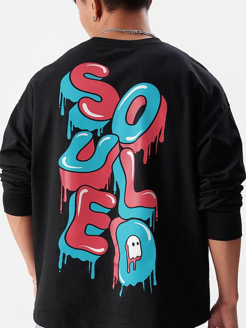 TSS Originals: Drip Check Oversized Full Sleeve Summer Pullover