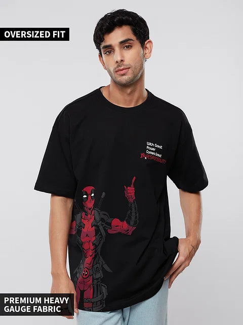 Deadpool: Great Irresponsibility Oversized T-Shirts