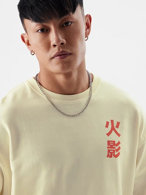 Naruto: Hokage Oversized Full Sleeve Summer Pullover