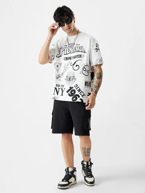 Spider-Man: Crime Fighter Oversized T-Shirts