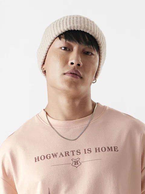 Harry Potter: Hogwarts Is Home Oversized Full Sleeve Summer Pullover