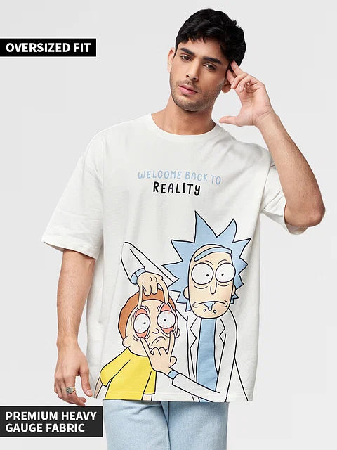 Rick and Morty: Reality Oversized T-Shirts