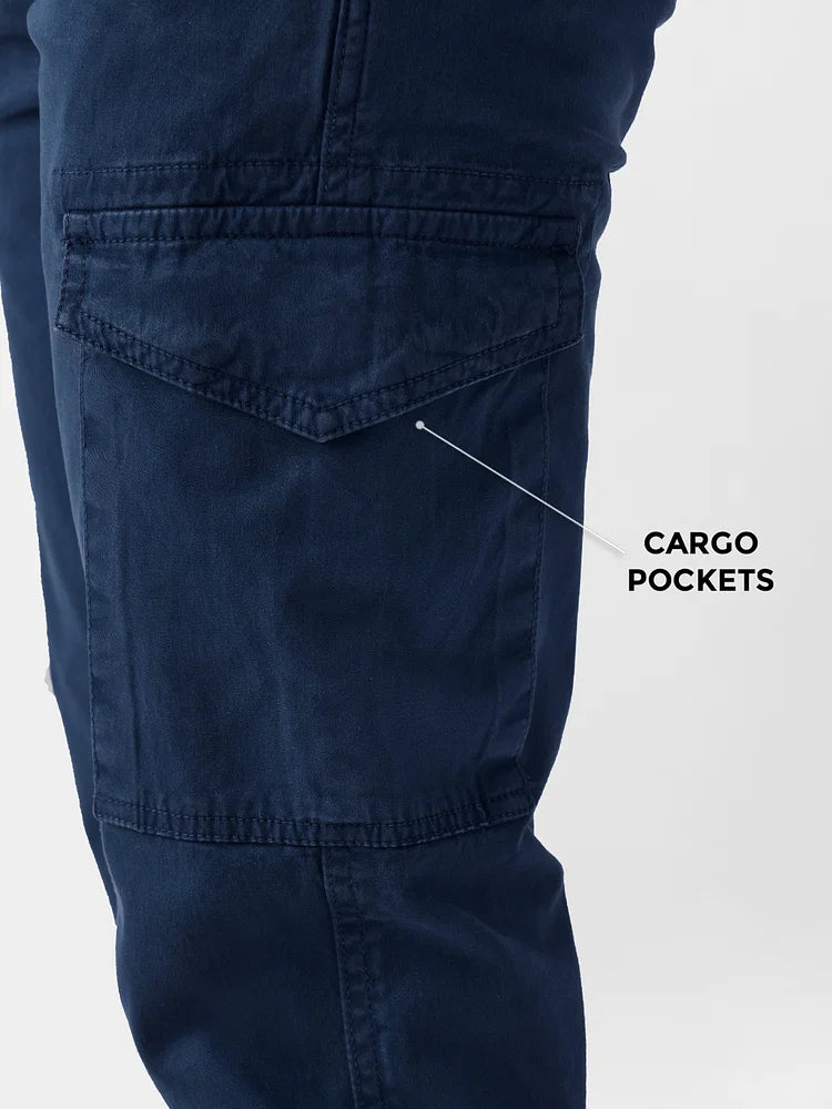 Overdyed Cargo: Navy Blue