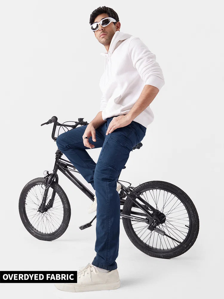 Overdyed Cargo: Navy Blue