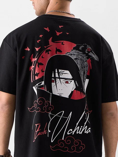 Naruto: Itachi Uchiha Oversized T-Shirts