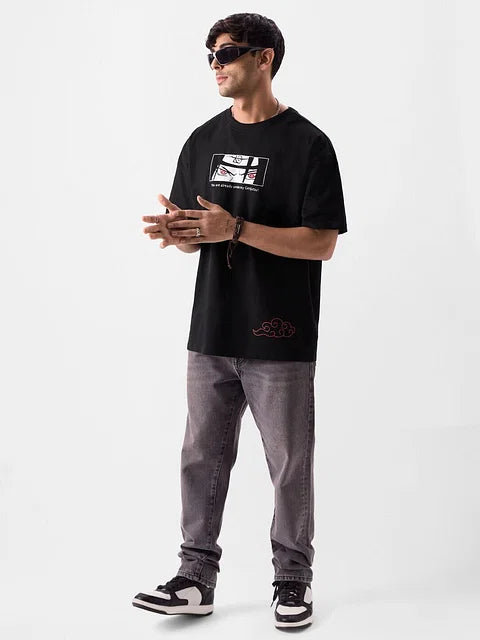 Naruto: Itachi Uchiha Oversized T-Shirts