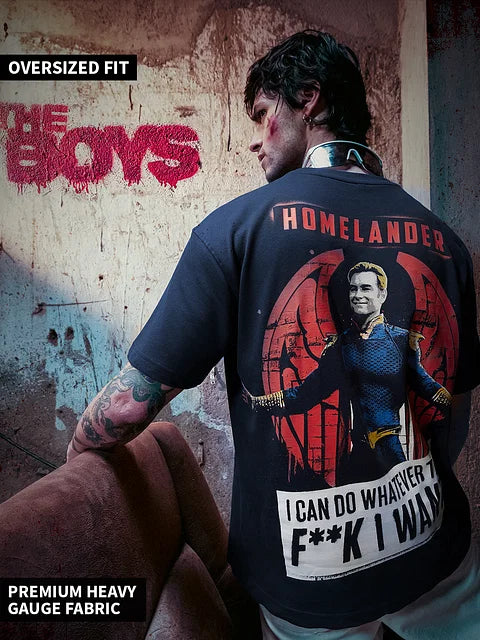 The Boys: The Real Hero Oversized T-Shirts