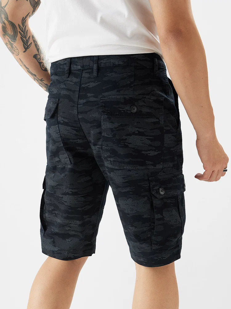 TSS Originals: Navy Camo Men Cargo Shorts