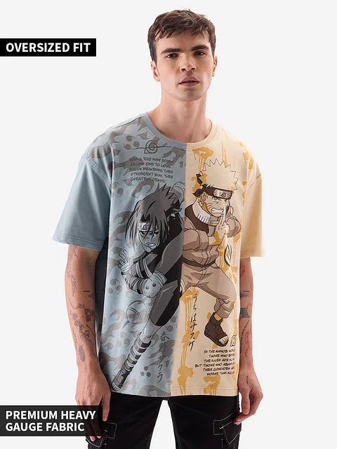Naruto: Battle Ready Oversized T-Shirts
