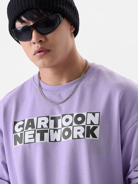 Cartoon Network: Johnny Bravo Oversized Full Sleeve Summer Pullover