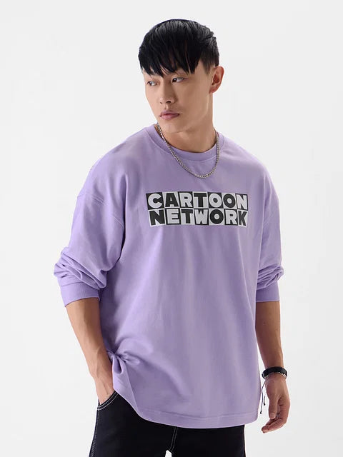 Cartoon Network: Johnny Bravo Oversized Full Sleeve Summer Pullover