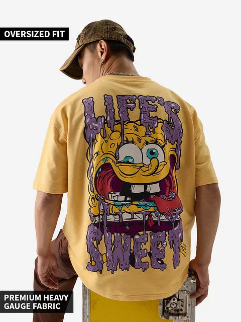 SpongeBob: Life's Sweet Oversized T-Shirts
