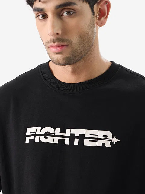 Fighter: Ace Of Altitude Oversized T-Shirts