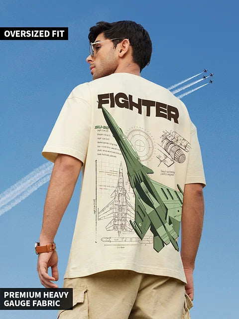 Fighter: SU 30 Flanker Oversized T-Shirts