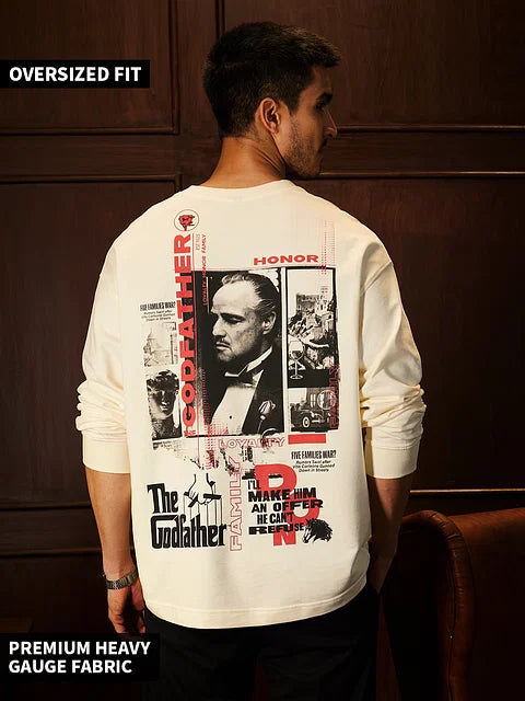 The Godfather: Honor Oversized Full Sleeve T-Shirts