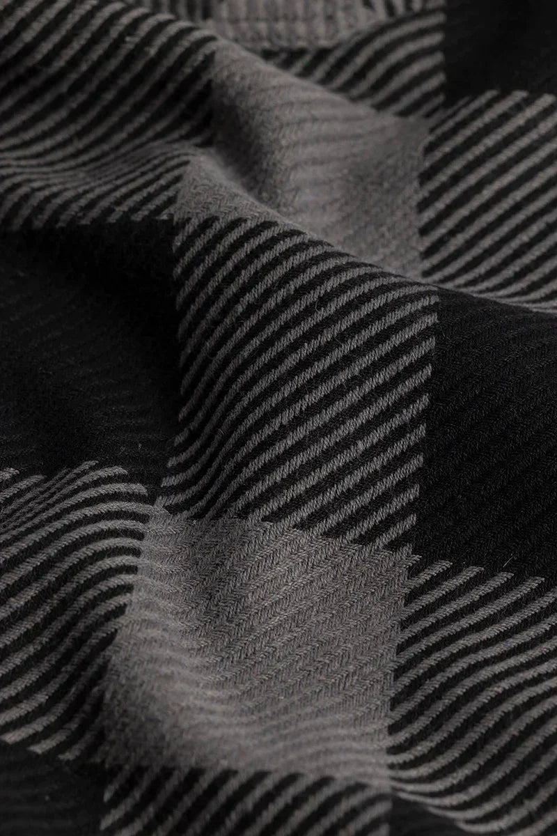 COLOSSAL CHECKS GREY SHIRT