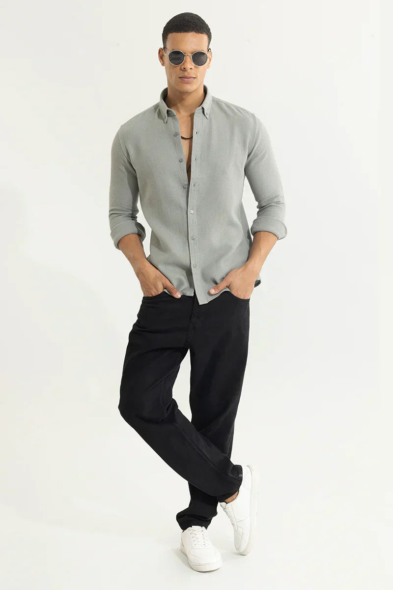 SESTET CEMENT GREY SHIRT