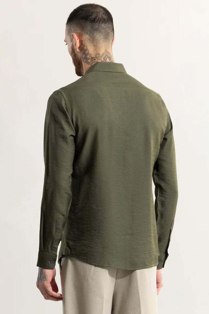 SQUASH SERENE OLIVE SHIRT