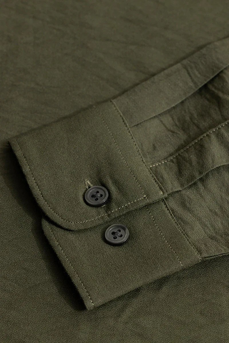 SQUASH SERENE OLIVE SHIRT
