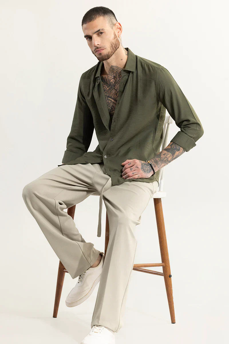 SQUASH SERENE OLIVE SHIRT