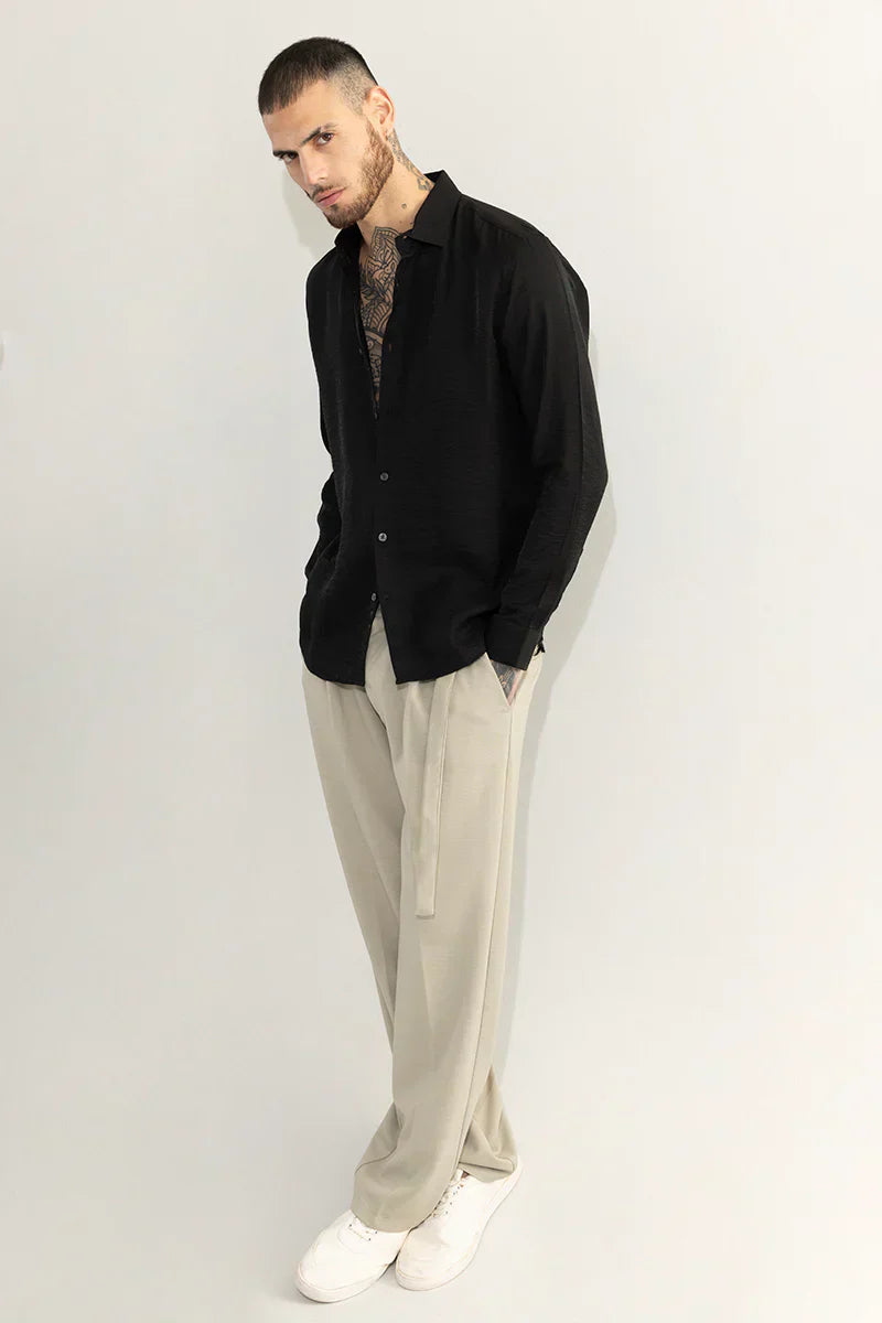 SQUASH SERENE BLACK SHIRT