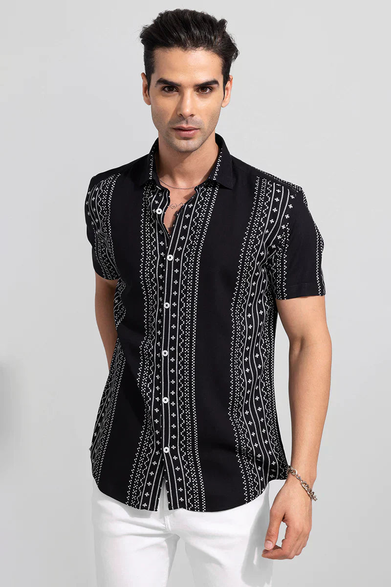 KOLAM BLACK SHIRT