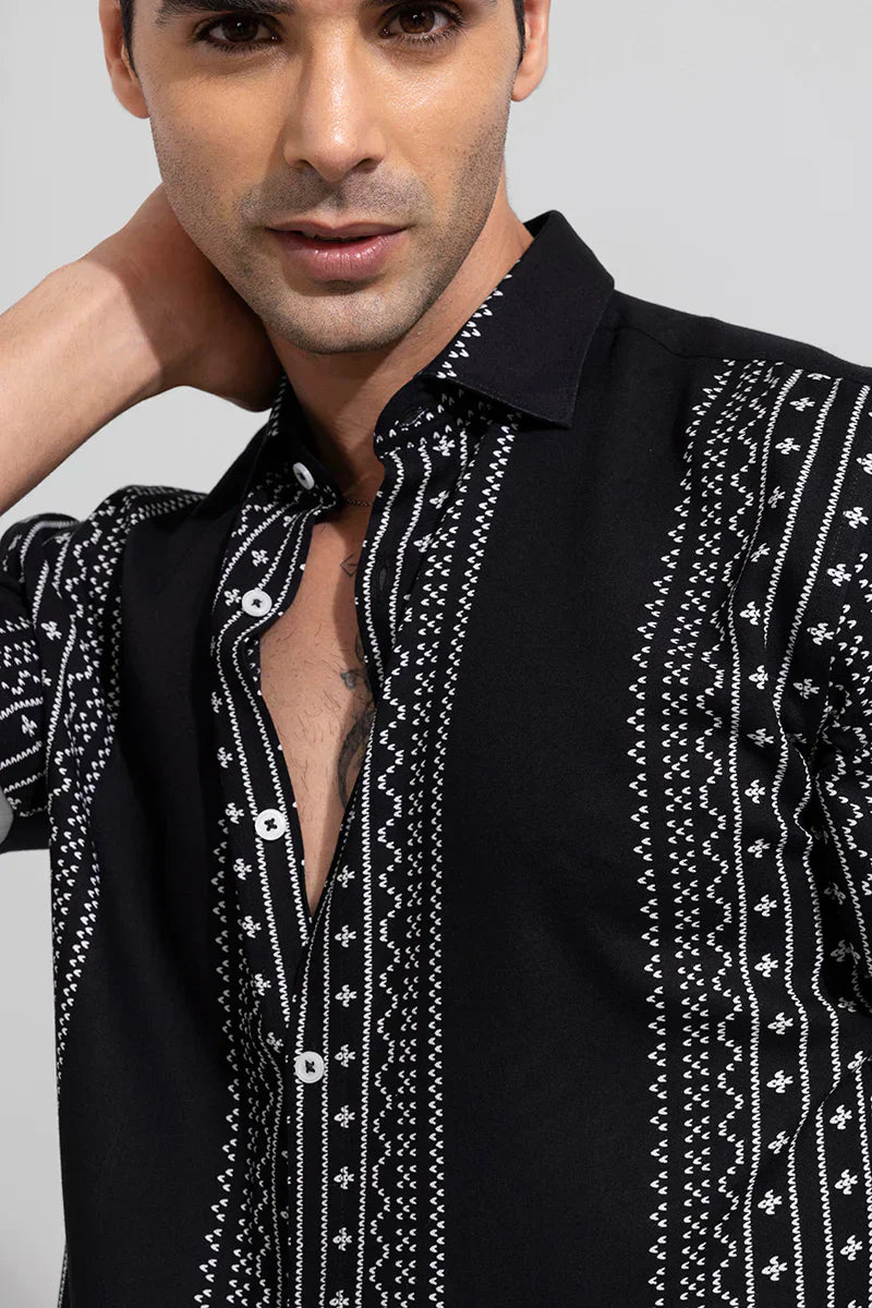 KOLAM BLACK SHIRT