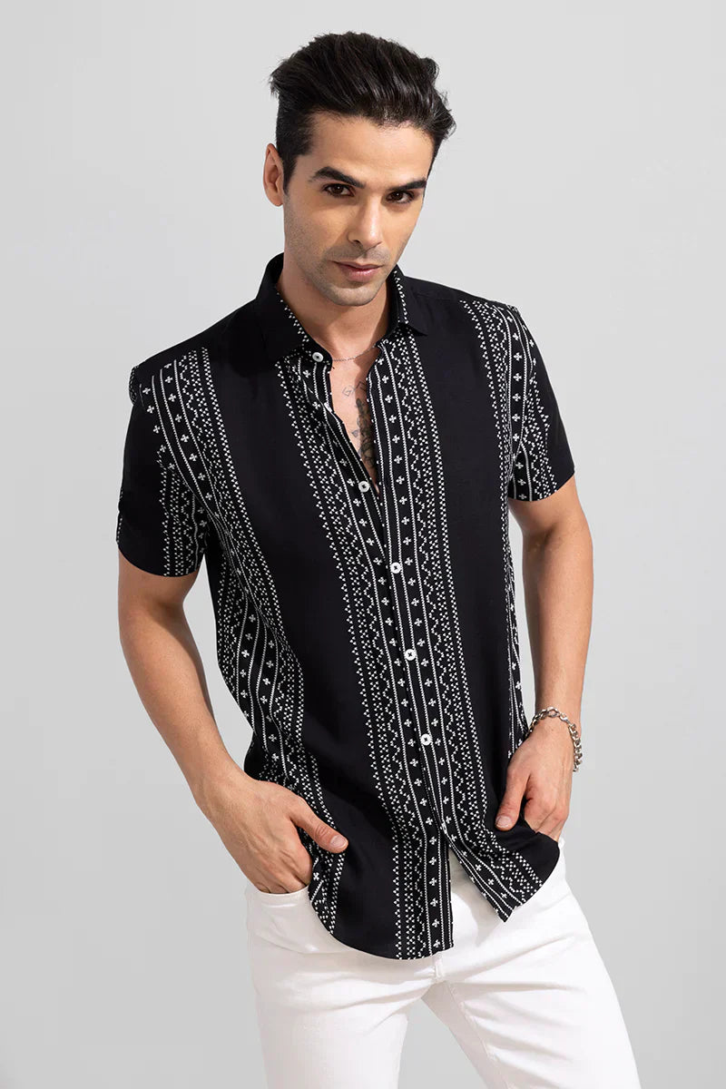 KOLAM BLACK SHIRT