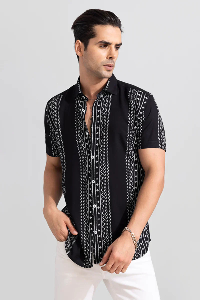 KOLAM BLACK SHIRT