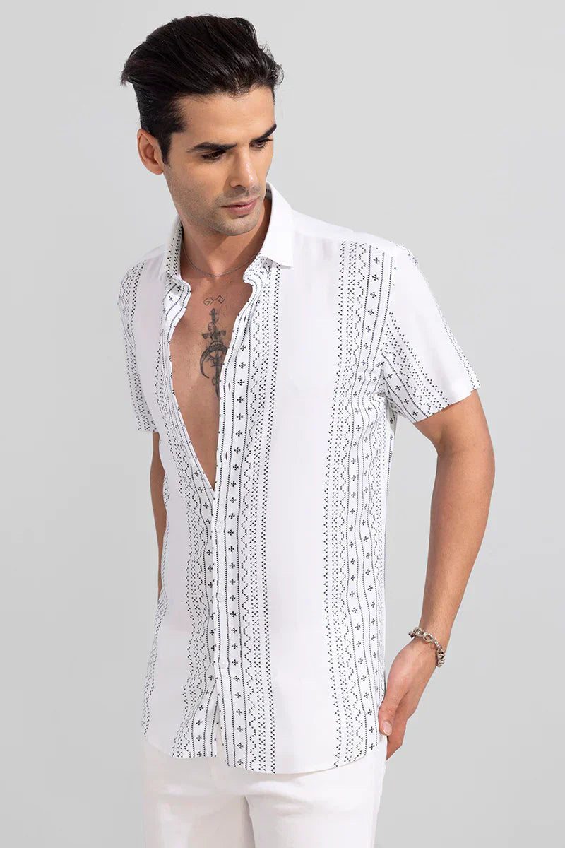 KOLAM WHITE SHIRT