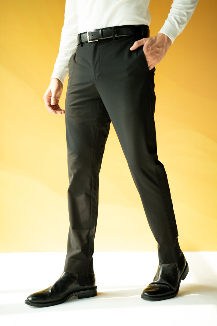 Black Stretch Pants