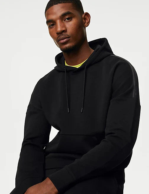 Cotton Rich Long Sleeve Hoodie