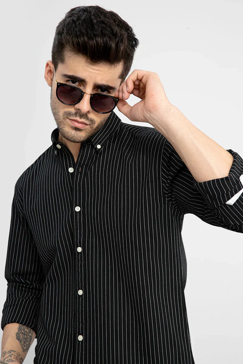 LINING BLACK SHIRT