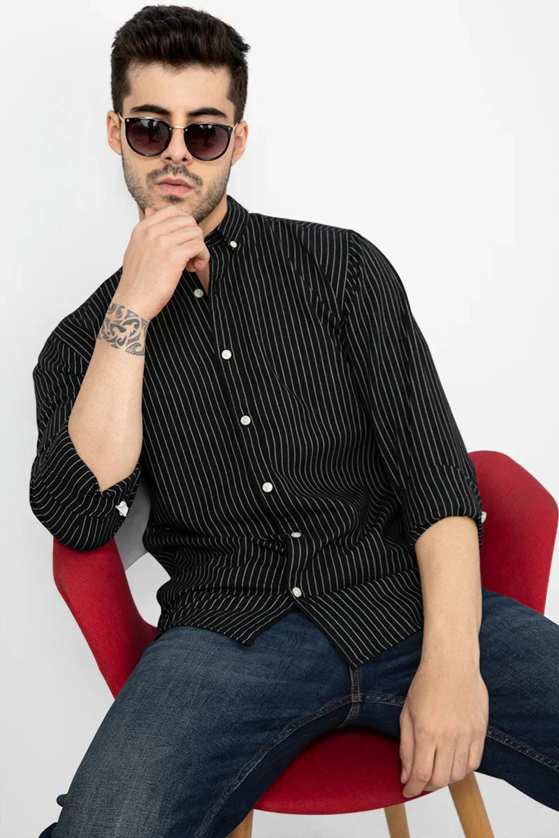 LINING BLACK SHIRT
