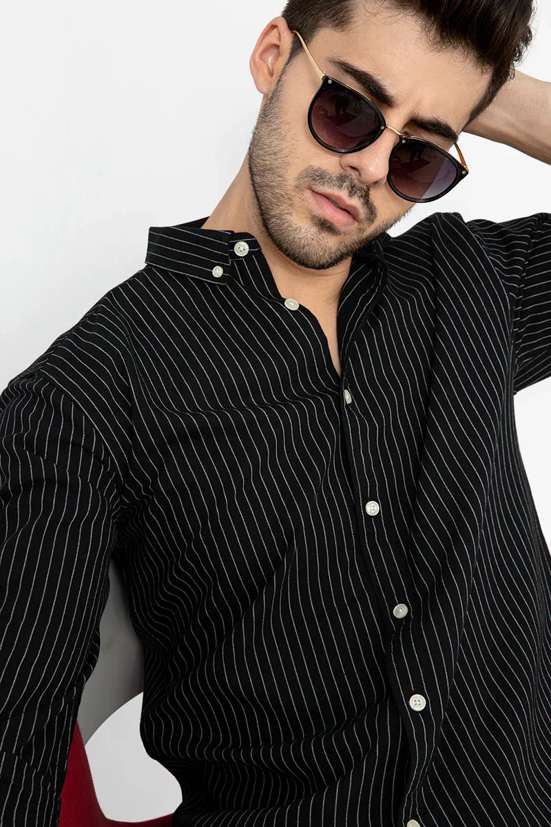 LINING BLACK SHIRT