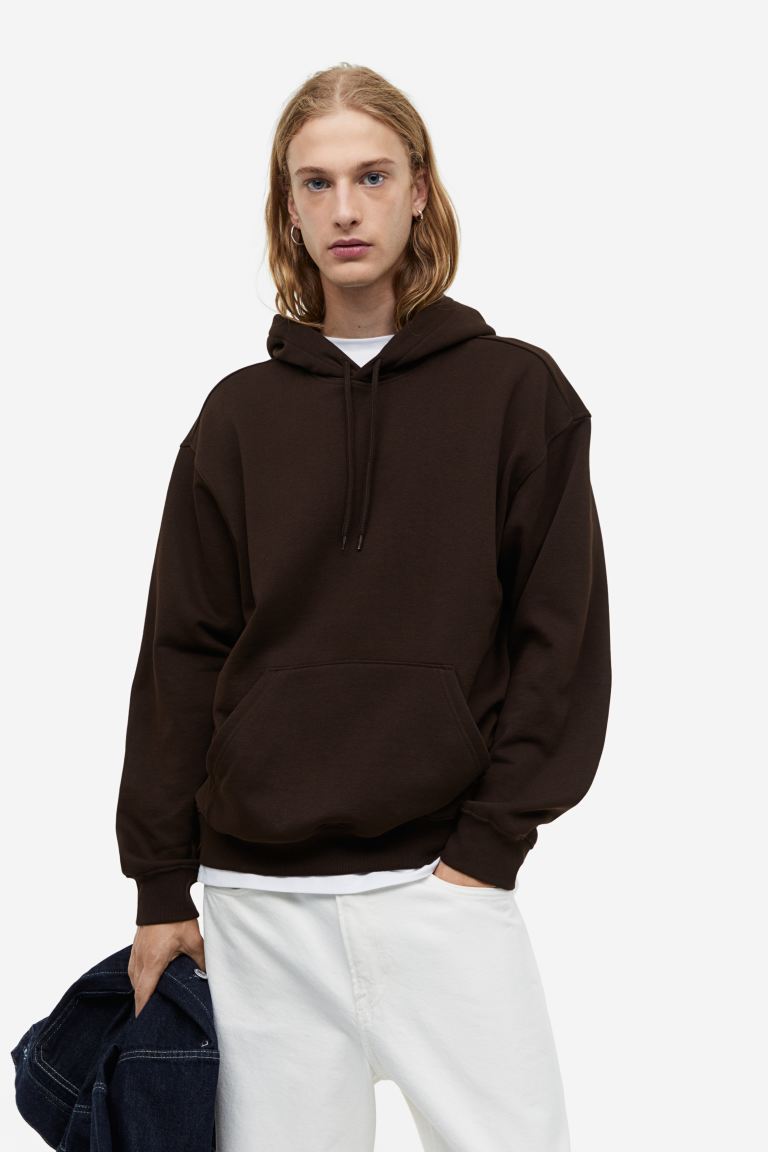 Plain Loose Fit Hoodie