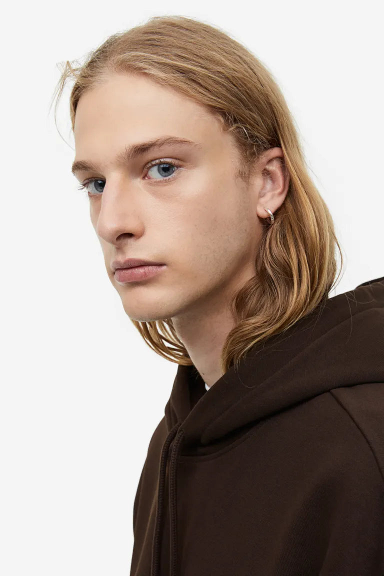 Plain Loose Fit Hoodie
