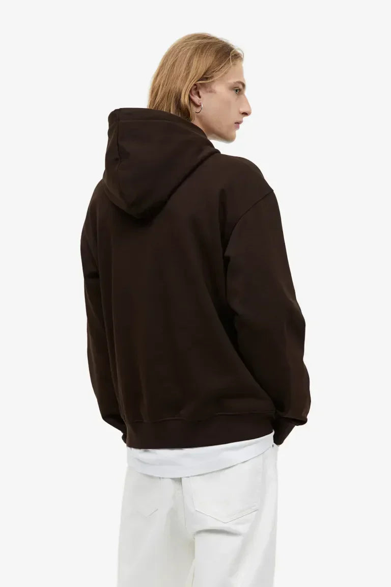Plain Loose Fit Hoodie